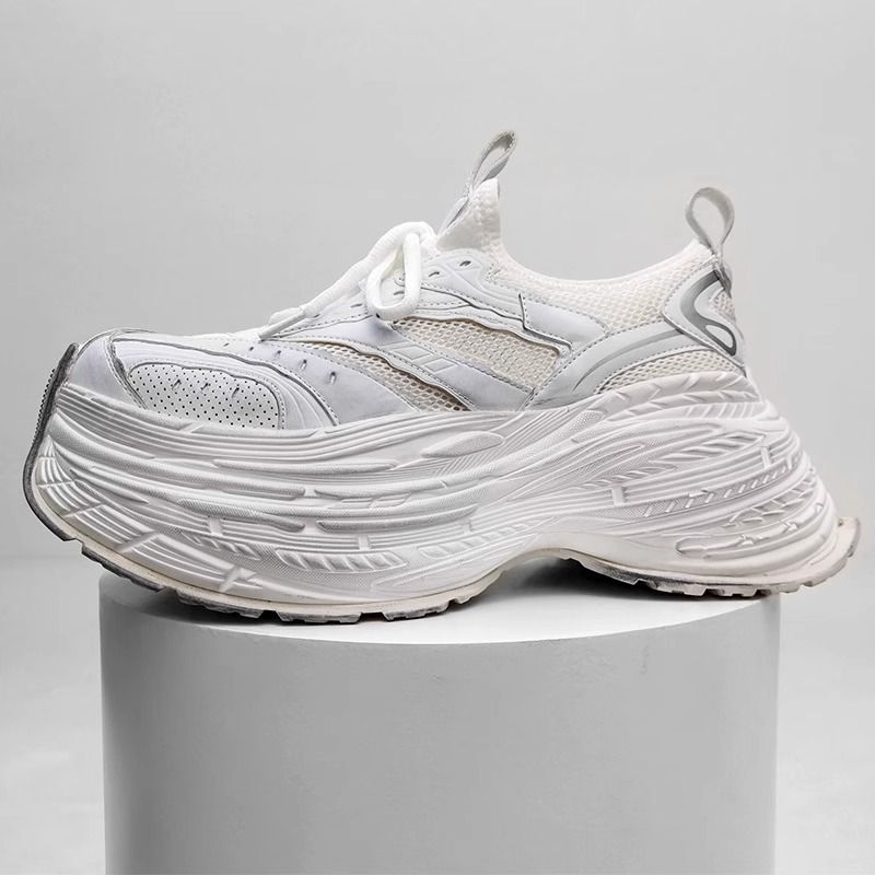Paris 16XL Dad Thick Sole Height Increasing Men's Women's 2024 Summer New Breathable Mesh Casual Sports Shoes Trend_vogvips.com