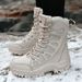 Outdoor Hiking Shoes, Men's And Women's Snow Boots, Warm Cotton Boots, Couple's Fashionable Workwear Boots_vogvips.com