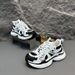 European Men's 2026 Spring New Breathable Thick-soled Dad, Fashionable Versatile Color-blocked Personalized Casual_vogvips.com
