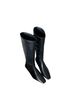 2025 Autumn Winter Unique Slimming Long Square Toe Soft Leather, Knee-High Fashion Boots With Small Wedge Heel_vogvips.com