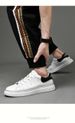 Shoes Platform Flat Baseplate Shoes, Men's Shoes Casual White Shoes_vogvips.com