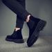 Martin Boots Men's Shoes Chelsea Tooling Shoes Men's Short Boots Fleece High-top Shoes Flip Leather Shoes_vogvips.com