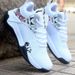 Men's Flyknit Breathable Mesh Upper Sports Shoes High Top Basketball Trendy Export Student Footwear_vogvips.com