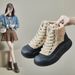 Herbst Winter Damen Lammplüsch Freizeitschuhe, Warm Und Rutschfest_vogvips.com