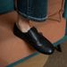 Genuine Leather Brogue Loafers For Women - Classic British Retro Flat Shoes With Round Toe & Comfortable Rubber Sole (Black/Brown)_vogvips.com