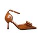 Women with a line with hollow high heels new bow fashion sexy slim heel shoes women_vogvips.com