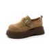 Birkenstocks Women's Korean Version Of Thick-soled Heightening Big-headed Shoes Are Casual And Versatile For Small People_vogvips.com