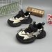 2026 Autumn New Boys' Sports Student Running Shoes, Lightweight Leather Non-Slip Star Pattern Casual Shoes For Middle_vogvips.com