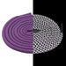 Kulokin Reflective Shoelaces Braided Rope With Round Polyester Insert Reflective Strip Yezzy Angel Starry Sky 350 With Rope_vogvips.com