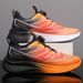 Men's Popcorn Mesh Breathable Lightweight Rebound Running Non-Slip Student Cement Floor Fashion Casual Sports Shoes_vogvips.com