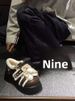 2025 Winter Women, Furry With Fleece, Cute Japanese Style Soft Girl Lolita Leather Shoes For Students_vogvips.com