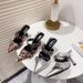 Leopard Women Mul Sho Sexy Pointed Toe Slippers Spring High Heels Flip Flops Drs Slingback Sandals Pumps_vogvips.com