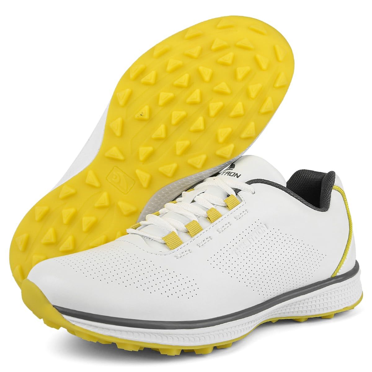 Waterproof Golf Shoes Mens Spikeless Classic Golf Shoes Outdoor Professional Comfortable Golfs Training Sneakers_vogvips.com