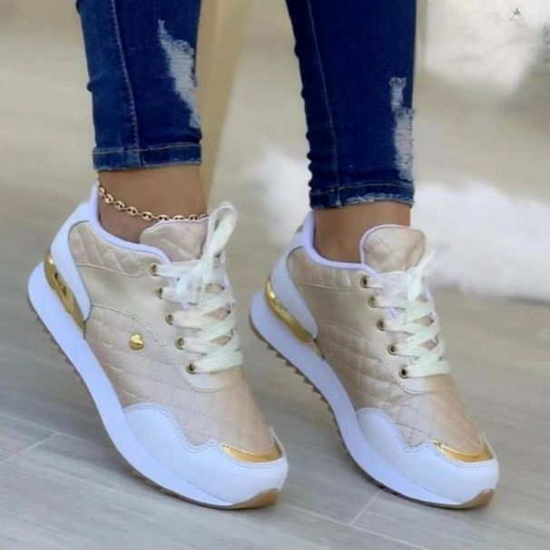 P7 2023 Women Sneakers Platform Shoes PU Leather Patchwork Casual Sport Shoes Ladies Outdoor Running Walking Shoes Zapatillas Mujer_vogvips.com