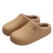 EVA Waterproof Women, Autumn And Winter Indoor Soft Sole Non-Slip Home Plush Warm Cotton Slippers For Men Wholesale_vogvips.com