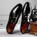 Preferred Large-sized Leather For Men, Breathable Korean Version Shoes, Business Dress, Low Top Shoes_vogvips.com