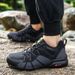 Men's Summer Breathable Mesh Hiking Shoes - Lightweight & Anti-Slip For Outdoor Training (Casual Athletic Sneakers)_vogvips.com