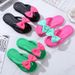 Slippers For Women, Sweet Bow Tie Flip Flops, Outdoor EVA, Non-Slip Beach Shoes, Comfortable Sandals, Summer Fashion_vogvips.com