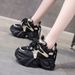 Platform Sports Shoes New Casual Shoes Small Inside Increase Women's Shoes_vogvips.com