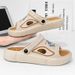 Coconut Slippers Men In Summer, Indoor Outdoor Wear, With Anti Slip, Odor Proof, A Sense Of Stepping On Feces. Can Be_vogvips.com