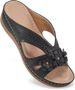 Summer New Style Women's Plus Size Wedge Sandals Open Toe Floral Strappy European American Design_vogvips.com
