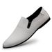 Men's Shoes Pattern Leather Shoes Casual Shoes Single Shoes Lazy Hole Driving Loafers Men_vogvips.com