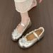 French-style Sweet Mary Jane For Women, 2026 Spring New Popular Model, Elegant Flat To Pair With Skirts, Gentle Shoes_vogvips.com