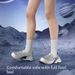 Galaxy Beach Shoes Men's Outdoor Leisure Sports Non Slip Wear Resistant Couple Summer Hole Shoes Silver_vogvips.com