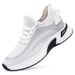 Casual Men's Shoes Flying Woven Mesh Shoes Walking Inner Heightening Shoes Mesh Outdoor Sports Shoes_vogvips.com