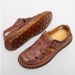 Cross-border Plus-size Beach Sandals, Retro Summer Hollow-out Clogs, Foreign Trade Casual Men's Slip-on Sandals_vogvips.com
