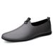 Men's Leather Casual Leather Shoes Men's Doudou Shoes Driving Shoes_vogvips.com