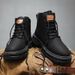 New Plush And Thick Winter Insulation Martin Boots Retro Work Attire High Top Shoes British Style_vogvips.com