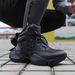 Men's Height-Increasing Sneakers - Thick-Soled Leather High-Top Dad Shoes (Trendy Summer Sports Shoes For Casual & Athletic Wear)_vogvips.com