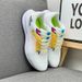 Color-blocking Breathable Shoes With Shock-absorbing Soles For Both Men And Women, Suitable For Daily Commuting And Light Sports_vogvips.com
