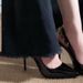 Petite Height-Increasing High-End Desire Professional Shoes Internet Celebrity New Pointed Toe Black Soft_vogvips.com