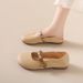 French-style Shallow Flat Shoes Women, 2026 New Summer Model, Suitable For Pairing With Skirts, Maternity Shoes, Soft_vogvips.com