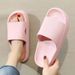 EVA Sandals Simple Men Women Wear Thick-Soled Non-Slip Summer Slippers Quarters Bathroom Shower Indoor Home Casual_vogvips.com