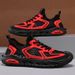 Men’s Lightweight Mesh Sneakers For Spring Summer Autumn – Breathable Low-Top Sports Style With Flat Heel And Round Toe_vogvips.com