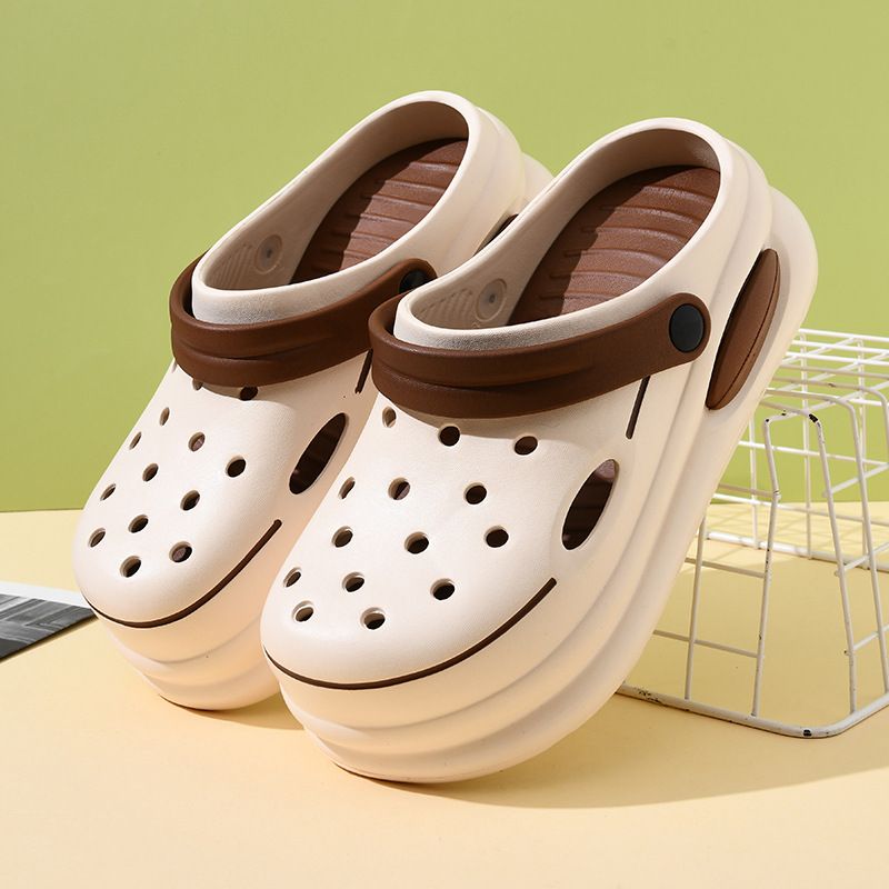 Cave For Men In Summer, Odor Anti Slip, Toe Wrapped Sandals With Soft Soles And A Poop Like Feel, Beach Shoes_vogvips.com