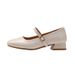 Flat Mary Jane Women's French Style Single Women 2025 New Spring Gentle Evening To Match Skirts Small Leather Shoes_vogvips.com