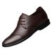 Large Size Dress Heightening Strap First Layer Soft Sole Casual Shoes_vogvips.com