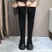 Large Tube Boots For Women, High Heel Sole Stretch Fat MM Thick Leg Over-the-Knee Long Boots, Plus Size Version_vogvips.com