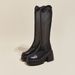 Platform Slim Thick Mesh Height Increasing Women 2025 New Over-the-Knee Long High Heel Riding Boots_vogvips.com