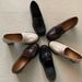 Women's Classic Loafers Slip-On Shoes - Comfortable High Heel (6-8cm) Round Toe With Soft Microfiber Lining - Elegant Black & Brown For Office_vogvips.com