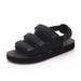 New Summer Students, Dual Use Sandals For Men, Fashionable And Versatile, Soft Bottom, Anti Slip, Couple Korean Edition_vogvips.com