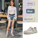 Vintage Genuine Leather German Training 2026 Spring New Style For Women Two-tone Shoelaces Slanted Toe Sneakers Casual_vogvips.com