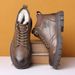 European Warm Series New Men's Winter Fleece Lined Warm Non-Slip Casual High-Top Business Cotton Leather Shoes Martin Boots_vogvips.com