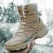 Men's Casual Shoes Outdoor Boots Large Size Fashion Casual Shoes Hiking Shoes Outdoor Plus Velvet Warm Combat Military Boots Trendy Men's Shoes_vogvips.com