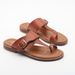 MS Women's Gladiator Sandals - Casual Summer Slide Sandals With Metallic Accents, Comfortable Rubber Sole, Black/Gold/Brown_vogvips.com