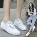 Summer 2024 Spring White Casual Shoes Flats Fashion Breathable Women Sneakers_vogvips.com